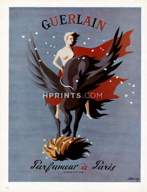 Guerlain (Perfumes) 1949 Flying Horse, Darcy