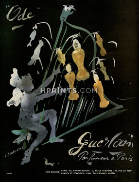 Guerlain (Perfumes) 1959 Ode, J. Charnotet