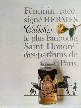 Hermès (Perfumes) 1965 Calèche