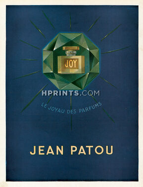 Jean Patou (Perfumes) 1946 "Joy" Le Joyau des Parfums