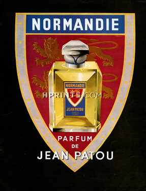 Jean Patou (Perfumes) 1947 Parfum Normandie