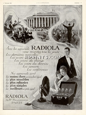 Radiola 1923 Jazz music