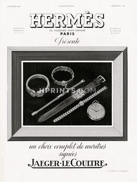 Hermès & Jaeger-leCoultre (Watches) 1939