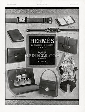 Hermès 1940 Scarf, Handbag, Watches
