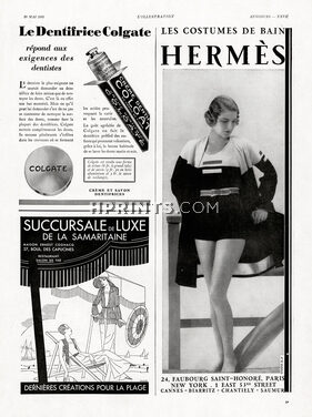 Hermès (Swimwear) 1931 Photo Deberny Peignot