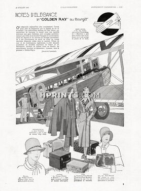 Vuitton Wardrobe Portables & Mallettes 1930 The Golden Ray Airplane, au Bourget