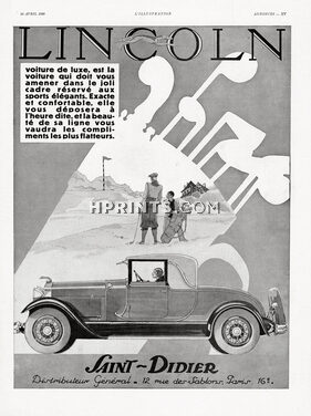 Lincoln 1930 Golf (L)