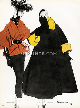 Christian Dior & Jacques Fath 1949 Coats, Pierre Mourgue