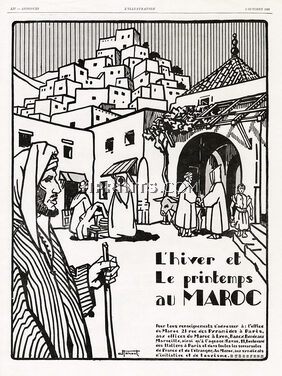 Tourisme au Maroc 1929 Morocco