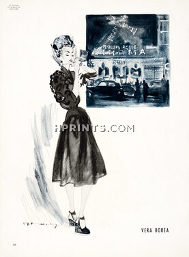 Véra Boréa 1945 Moulin Rouge, Demachy