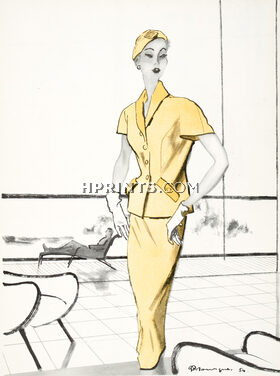 Givenchy 1954 Pierre Mourgue
