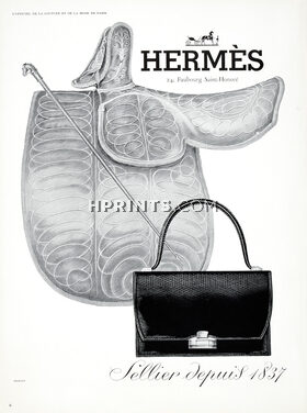 Hermès (Handbags) 1953 Saddle