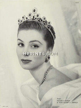 Van Cleef & Arpels 1953 Tiara, Crown, Photo Henry Clarke