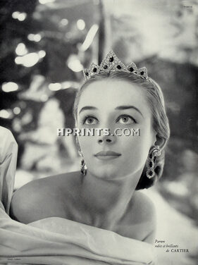Cartier 1953 Tiara, Photo Henry Clarke
