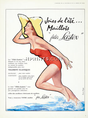 Filés Lastex (Swimwear) 1957 David Berger