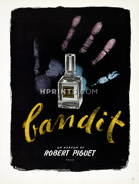 Robert Piguet (Perfumes) 1946 Bandit