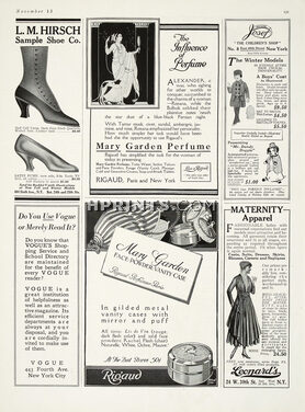 Rigaud (Cosmetics) 1916 Mary Garden