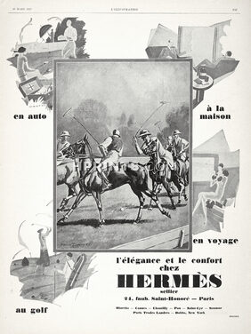 Hermès 1927 Polo, Maurice Taquoy & Naurac