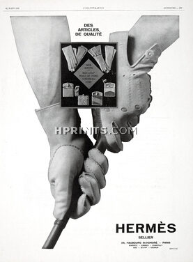 Hermès (Gloves) 1928 Des Articles de Qualité (L)