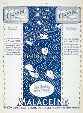 Malaceïne 1922 Swan