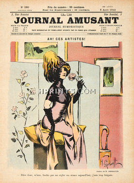 Henry Gerbault 1910 Ah ! Ces Artistes ! Art Modeling