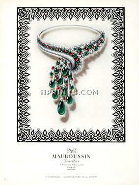 Mauboussin 1948 S. Markovitch Necklace