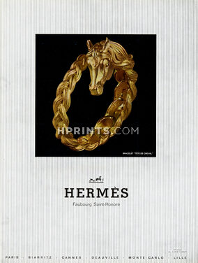 Hermès (Jewels) 1966 Bracelet Tête de Cheval, Head of Horse