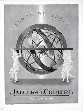 Jaeger-leCoultre (Watches) 1947 Eloge du Temps, A. Golven