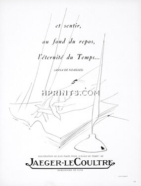 Jaeger-Lecoultre 1948 Jean Pagès, Anna de Noailles