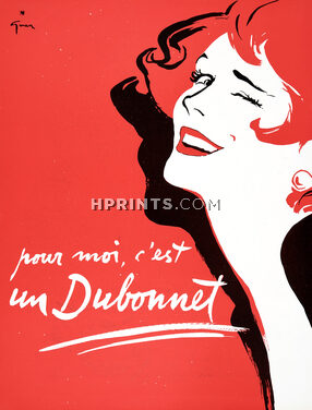 Dubonnet 1954 René Gruau