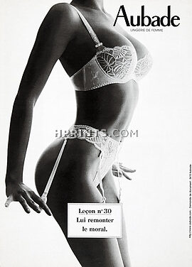 Aubade 1999 Leçon n°30, Brassiere, Garters