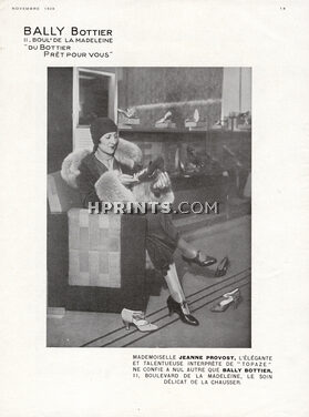 Bally (Shoes) 1929 Jeanne Provost, Store