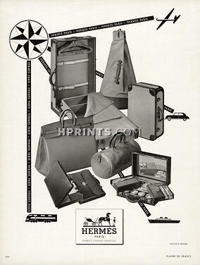 Hermès (Luggage) 1951 Handbag, Toiletries Bag, Suitcase