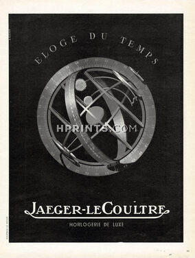 Jaeger-leCoultre 1947 Eloge du Temps A. Golven