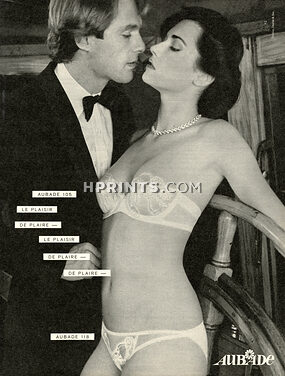 Aubade (Lingerie) 1980 Le Plaisir de Plaire