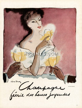 Le Champagne 1948 Féerie des Heures Joyeuses, Pierre Simon