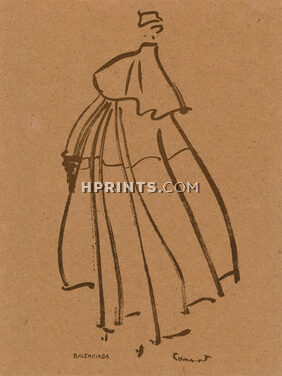 Balenciaga 1948 Evening Coat, Jean-Baptiste Caumont