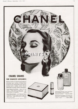 Chanel (Cosmetics) 1941 Face Powder, Lipstick