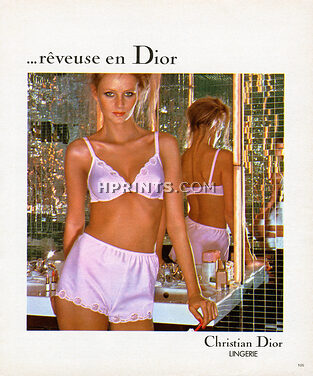 Christian Dior (Lingerie) 1977 Rêveuse en Dior