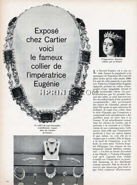 Cartier 1961 Collier de L'impératrice Eugénie, Portrait