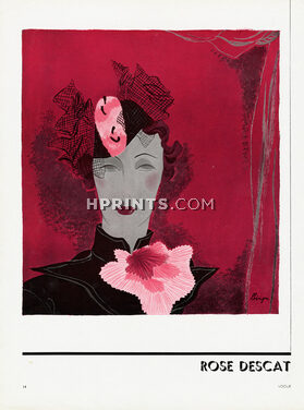 Rose Descat 1936 Léon Bénigni
