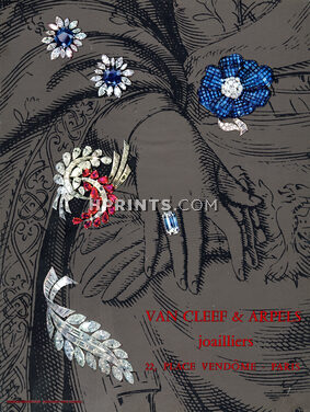 Van Cleef & Arpels 1959 Brooch, Ring, Earrings, Création Jean Coquin