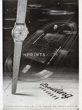 G. Léon Breitling (Watches) 1951 Duograph, Stadium