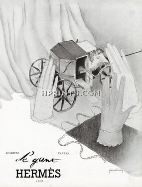 Hermès (Gloves) 1941 Calash, J. Martinière