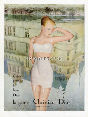 Christian Dior (Lingerie) 1956 Bra Girdle