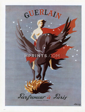 Guerlain (Perfumes) 1949 Flying Horse, Darcy