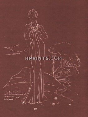 Madeleine Vionnet 1937 Evening Gown, Robert Polack