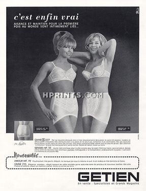 Getien 1964 Bra Girdle