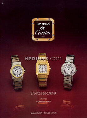 les must de Cartier (Watches) 1983 Santos