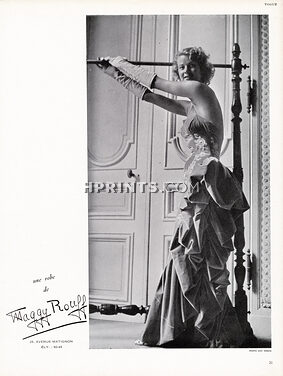 Maggy Rouff 1949 Photo Guy Arsac